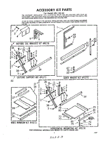 05 - Accessory Kit parts for Whirlpool Air Conditioner AXC15040 / from AppliancePartsPros.com