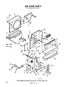 02 - Airflow parts for Whirlpool Air Conditioner AXC15041 / from AppliancePartsPros.com