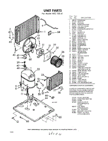 06 - Unit parts for Whirlpool Air Conditioner AXC15041 / from AppliancePartsPros.com