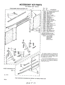 08 - Accessory parts for Whirlpool Air Conditioner ADF13522 / from AppliancePartsPros.com