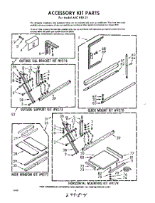 04 - Accessory Kits parts for Whirlpool Air Conditioner AXCP8021 / from AppliancePartsPros.com