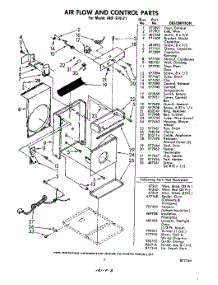 03 - Section parts for Whirlpool Air Conditioner AHFS1021 / from AppliancePartsPros.com