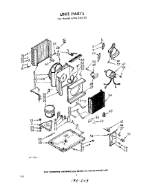 02 - Section parts for Whirlpool Air Conditioner AVM06223 / from AppliancePartsPros.com