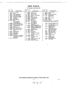03 - Section parts for Whirlpool Air Conditioner AVM06223 / from AppliancePartsPros.com