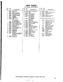 03 - Section parts for Whirlpool Air Conditioner AVM08021 / from AppliancePartsPros.com
