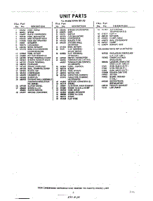 03 - Section parts for Whirlpool Air Conditioner AWM08120 / from AppliancePartsPros.com