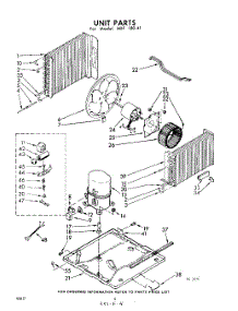 04 - Unit parts for Whirlpool Air Conditioner ADF18041 / from AppliancePartsPros.com