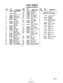 03 - Section parts for Whirlpool Air Conditioner AHFS8020 / from AppliancePartsPros.com