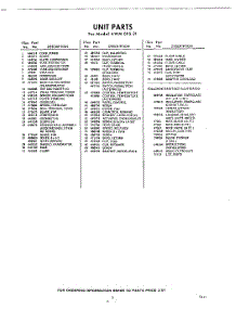 03 - Section parts for Whirlpool Air Conditioner AWM09521 / from AppliancePartsPros.com
