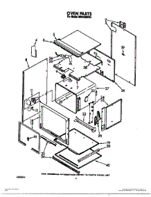 04 - Oven parts for Whirlpool Oven BES430WB0 / from AppliancePartsPros.com