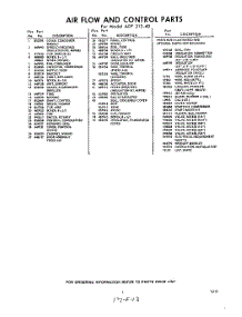 07 - Section parts for Whirlpool Air Conditioner ADF21240 / from AppliancePartsPros.com