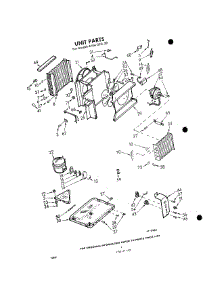 02 - Section parts for Whirlpool Air Conditioner AVM09020 / from AppliancePartsPros.com