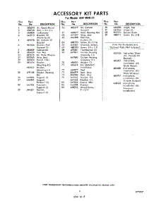09 - Section parts for Whirlpool Air Conditioner AHFW0941 / from AppliancePartsPros.com