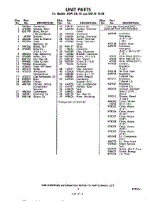 03 - Lit / Optional parts for Whirlpool Air Conditioner AHFW1040 / from AppliancePartsPros.com