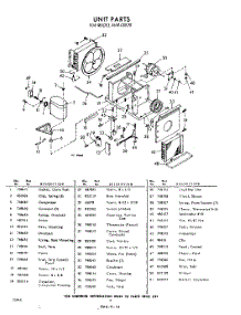 02 - Section parts for Whirlpool Air Conditioner AVMC6020 / from AppliancePartsPros.com
