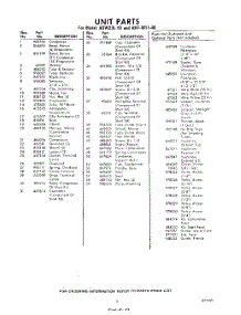 03 - Lit / Optional parts for Whirlpool Air Conditioner AHFW1140 / from AppliancePartsPros.com