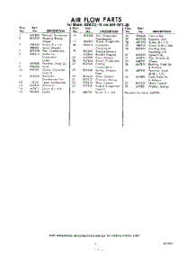 05 - Section parts for Whirlpool Air Conditioner AHFW1140 / from AppliancePartsPros.com