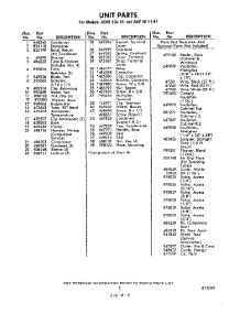 03 - Lit / Optional parts for Whirlpool Air Conditioner AHFW1141 / from AppliancePartsPros.com