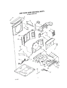04 - Air Flow And Control parts for Whirlpool Air Conditioner BJSSAC1000 / from AppliancePartsPros.com