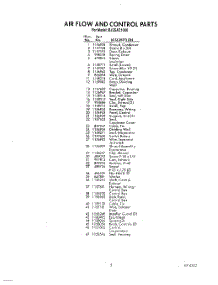 05 - Section parts for Whirlpool Air Conditioner BJSSAC1000 / from AppliancePartsPros.com