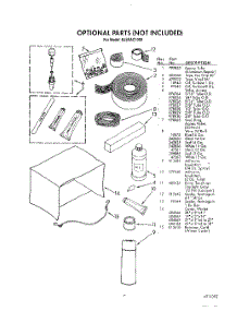 07 - Optional parts for Whirlpool Air Conditioner BJSSAC1000 / from AppliancePartsPros.com