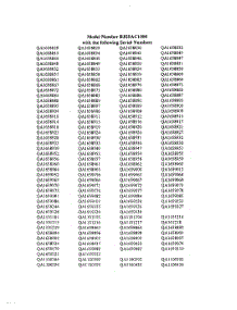 09 - Serial Numbers For Bjssac1000 parts for Whirlpool Air Conditioner BJSSAC1000 / from AppliancePartsPros.com