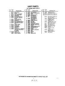 03 - Section parts for Whirlpool Air Conditioner AWMP4921 / from AppliancePartsPros.com