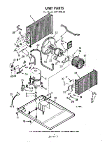 02 - Unit parts for Whirlpool Air Conditioner ADF29040 / from AppliancePartsPros.com
