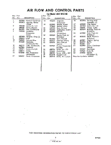 05 - Section parts for Whirlpool Air Conditioner AHFW1240 / from AppliancePartsPros.com