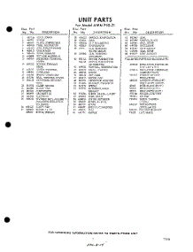 03 - Section parts for Whirlpool Air Conditioner AWMP5021 / from AppliancePartsPros.com