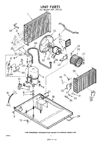 02 - Unit parts for Whirlpool Air Conditioner ADF29042 / from AppliancePartsPros.com