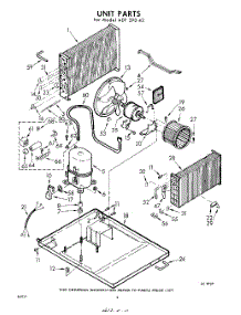 02 - Unit parts for Whirlpool Air Conditioner ADF29043 / from AppliancePartsPros.com