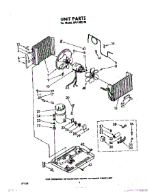 04 - Unit parts for Whirlpool Air Conditioner AHJ00520 / from AppliancePartsPros.com