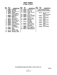 03 - Optional parts for Whirlpool Air Conditioner AHJ00521 / from AppliancePartsPros.com