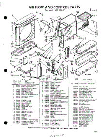 03 - Air Flow And Control , Lit / Optional parts for Whirlpool Air Conditioner AXF13021 / from AppliancePartsPros.com