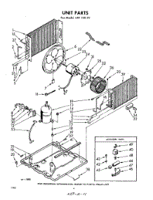 04 - Unit parts for Whirlpool Air Conditioner AXF13022 / from AppliancePartsPros.com