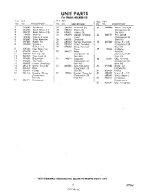 05 - Section parts for Whirlpool Air Conditioner AHJ00620 / from AppliancePartsPros.com