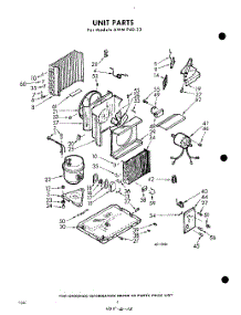 02 - Section parts for Whirlpool Air Conditioner AWMP6023 / from AppliancePartsPros.com