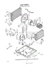 04 - Unit parts for Whirlpool Air Conditioner AXF17040 / from AppliancePartsPros.com
