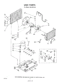 04 - Unit parts for Whirlpool Air Conditioner AHJ07520 / from AppliancePartsPros.com