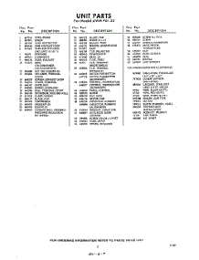 03 - Section parts for Whirlpool Air Conditioner AWMP6123 / from AppliancePartsPros.com