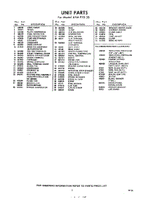03 - Section parts for Whirlpool Air Conditioner AVMP7020 / from AppliancePartsPros.com