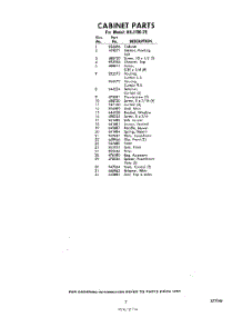 03 - Section parts for Whirlpool Air Conditioner AHJ10020 / from AppliancePartsPros.com