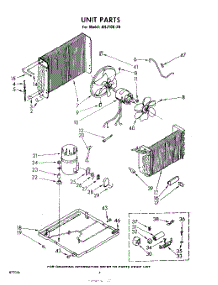 04 - Unit parts for Whirlpool Air Conditioner AHJ10020 / from AppliancePartsPros.com
