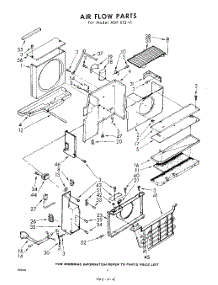 04 - Air Flow parts for Whirlpool Air Conditioner ADFE1241 / from AppliancePartsPros.com
