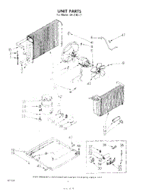 04 - Unit parts for Whirlpool Air Conditioner AHJ10021 / from AppliancePartsPros.com