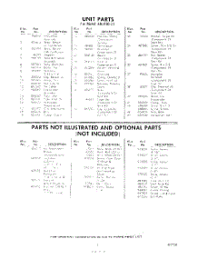 05 - Lit / Optional parts for Whirlpool Air Conditioner AHJ10021 / from AppliancePartsPros.com