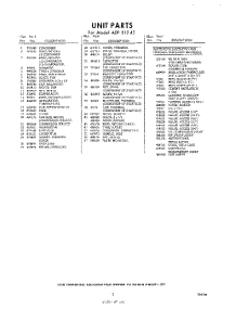 03 - Lit / Optional parts for Whirlpool Air Conditioner ADFE1242 / from AppliancePartsPros.com