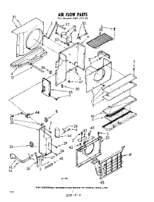 04 - Air Flow parts for Whirlpool Air Conditioner ADFE1540 / from AppliancePartsPros.com