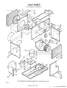 02 - Section parts for Whirlpool Air Conditioner AVTA092112 / from AppliancePartsPros.com